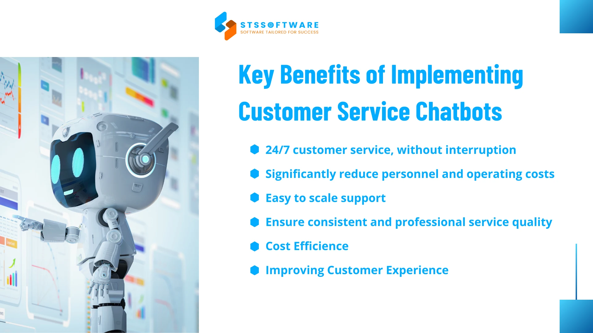 benefits of implementing customer service chatbots