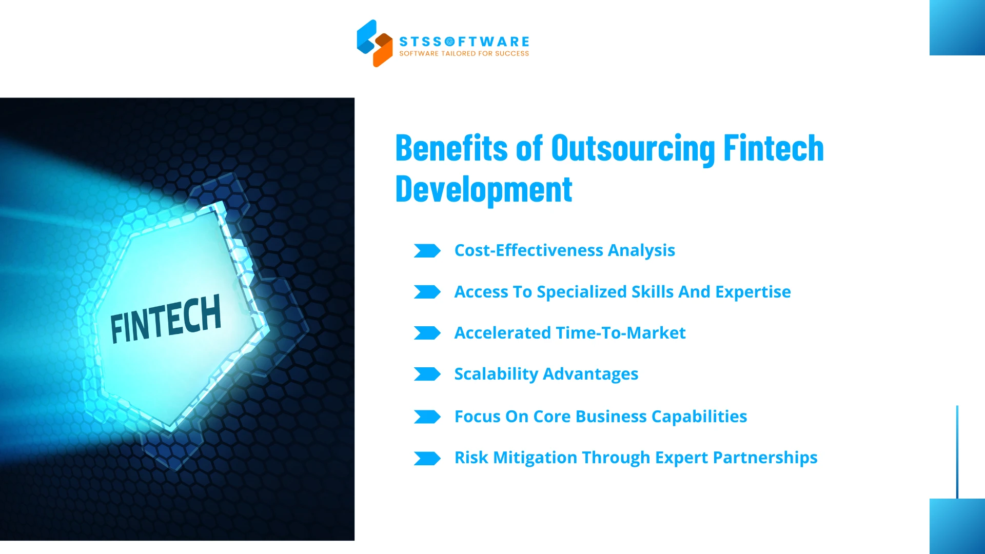 benefits of outsourcing fintech development